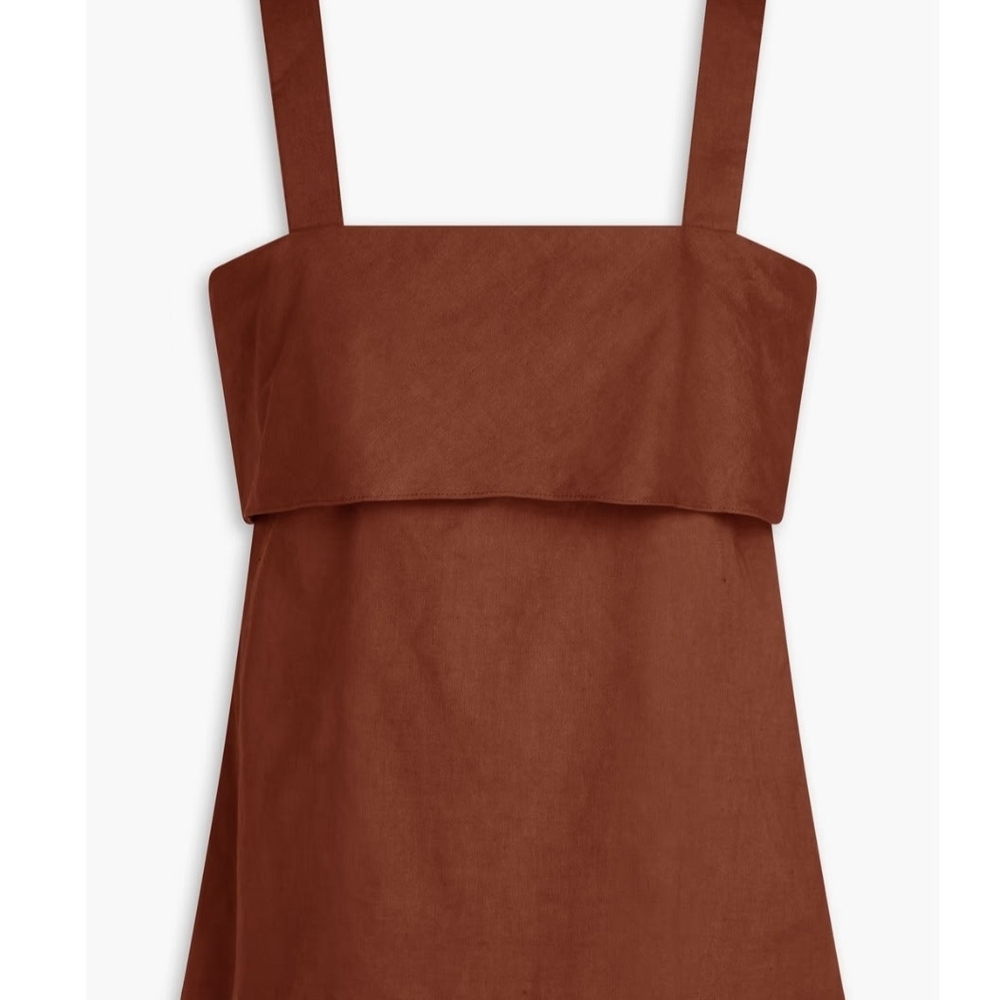 Theory Rich Brown Camisole Top